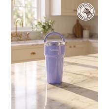 Zebra Thailand Zebra Vakumlu Çelik Termos Bardak 700 ml Polar Plus, Kapaklı, Mor