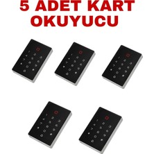 Odea Tr SR-208 Em Kartlı ve Şifreli Geçiş Sistemi Rfıd Proximity Kart Okuyucu 125 Khz 2000 Kullanıcı 5 Adet