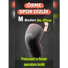 Odea Tr M Beden 1 Li 3D Örme Sporcu Dizlik – Ağrı Azaltıcı, Diz Koruyucu Nefes Alabilir, Kompresyon Destekli, Kaymaz, Voleybol,fitnes,basketbol,doğa Sporları