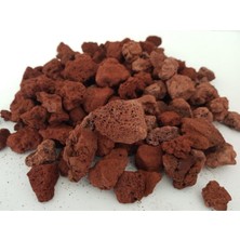 Odea Tr Mangal Taşı 9 kg 2-4 cm Iri Pomza Taşı Kırmızı Pomza Mangal Lav Taş