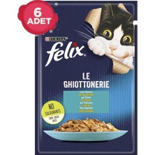 Odea Tr Felix Ton Balıklı Pouch Kedi Yaş Mama Konserve 6 x 85 gr