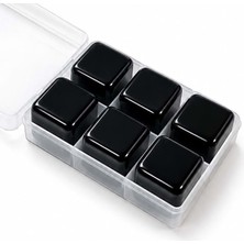 Odea Tr Siyah Premium Viski Taşları (6'li Set)