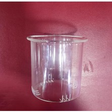 Odea Tr Cam Bitki Çaydanlığı Yedek Süzgeç Filtre, Şeffaf, 8cm Çap, 8cm Yükseklik, 1 Litrelik Demlikler Için Uyumlu, 1 Adet