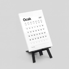 Odea Tr Plancore™ 2027 Minimalist Masa Takvimi Seti
