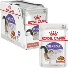 Odea Tr Sterilised Gravy Pouch Kısırlaştırılmış Yetişkin Kedi Yaş Maması 12 x 85 G