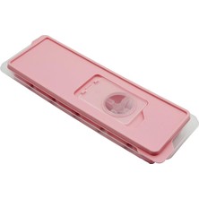Odea Tr Silikon Tabanlı Buz Kalıbı, 12 Bölmeli, Yapışmaz Özellikli, Pratik ve Esnek, Premium (1, Pembe)
