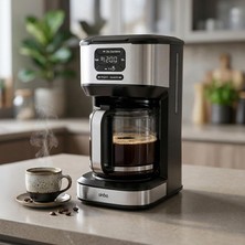 Odea Tr SCM-9042 Otomatik Filtre Kahve Makinesi, 14 Fincan 1.8l Cam Hazne, Taşma Önleyici, Zaman Ayarlı, Yıkanabilir Hazne