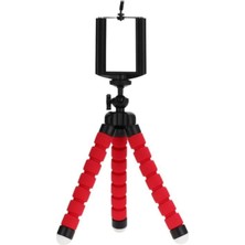 Odea Tr Süngerli Ahtapot Mini Esnek Masaüstü Stand Telefon Aparatlı Tripot Ayak Stand 16 cm