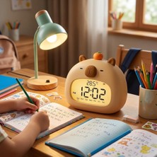 Odea Tr Margo Toys Capybara Dijital Masa Saati Termometreli ve Gün Göstergeli