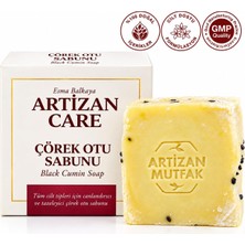 Odea Tr Artizan Care Çörek Otu Sabunu – Doğal Katı Sabun - Kimyasal Içermez - Cilt ve Saç Sağlığını Destekler -Cildi Kurutmadan Temizler -Soğuk Sıkım Çörek Otu Yağı ve Doğal Gliserin Içerir - (110 G)