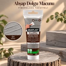 Odea Tr Ahşap Tamir Macunu Gri Parke Mobilya Masa Dolgu Çatlak Çizik Giderici Fiberglas 125 ml