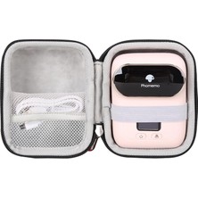 Odea Tr Phomemo M110, M110S, M02, M02S Için Sert Eva Saklama Kutusu - Taşınabilir Mini Bluetooth Termal Etiket Yazıcısı