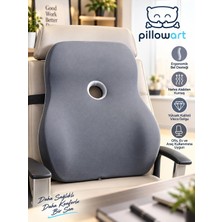 Odea Tr Visko Sırt Minderi Bel Yastığı – Ergonomik Bel Desteği