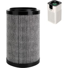 Odea Tr Pureair Akıllı Hava Temizleyici ile Uyumlu Yedek Hepa Filtre, Gri