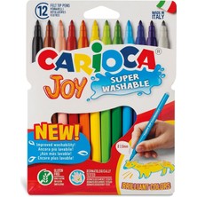 Odea Tr Joy Süper Yıkanabilir Keçeli Boya Kalemi, 12'li