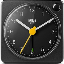 Odea Tr Klasik Analog Çalar Saat, Erteleme ve Işık, Sessiz Kuvars Hareketi, Crescendo Bip Alarmı, Siyah Model, BC12B Modeli., Siyah, 1 Pack, 1 Paket