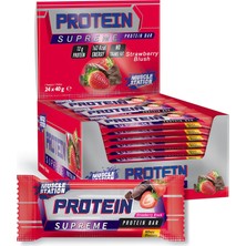 Odea Tr Supreme Protein Bar Çikolata Çilek 40 gr 24 Adet