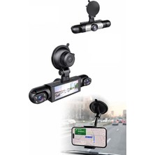 Odea Tr 360° 1080P Full Hd, Gece Görüşlü, G-Sensörlü, Park Modu Korumalı Araç Tutacağı ve Hardwire Kit Kablosu Hediye