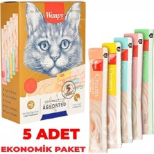 Odea Tr Kedi Ödül Çubuğu Sıvı Karışık Paket 5 Adet X14 gr
