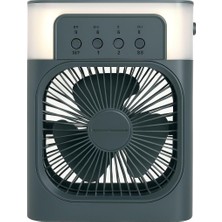 Odea Tr Premium Buharlı Soğutucu Fan | 3 Kademeli Serinlik | LED Işıklı Sessiz Klima | Taşınabilir & Şık Tasarım