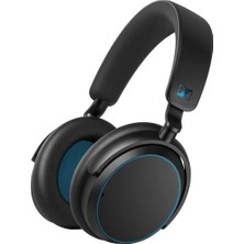 Sennheiser Accentum Wireless Bluetooth 5.2, Hibrit Anc, 37 mm Sürücü, 50 Saat Pil Ömrü, Kristal Netliğinde Mikrofon, Kablosuz Kulak Üstü Kulaklık –mavi