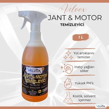 Odea Tr Velvox Jant ve Motor Temizleyici 1l ve Detay Fırça Hediye | Yüksek Ph – Yağ & Balata Tozu Temizleme – Kostiksiz Formül