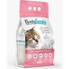 Odea Tr Bebek Pudrası Kokulu Ince Bentonit Kedi Kumu 10 Lt