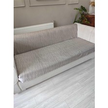Odea Tr Koltuk Örtüsü Süngerli Kaymaz Ekru 170 x 210