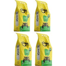 Odea Tr Hassas Kediler Için Tozsuz, Topaklanan, Kokusuz Bentonit Kedi Kumu, 4X5KG, 4lü Avantaj Paketi