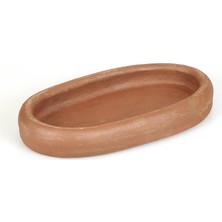 Odea Tr 29CM 2'li Set Toprak Güveç Fırın Kabı Oval Tava