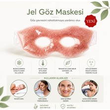 Odea Tr Soğuk Göz Yüz Maskesi Jel Göz Bandı Soğuk Sıcak Göz Altı Için Maske