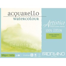 Odea Tr Artistico Traditional White 300 Gr. - 31 x 41 Suluboya Kağıdı Blok (Kaba Grenli)
