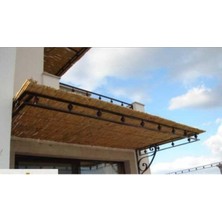 Odea Tr Kamış Hasır Bambu Çit 1m x 5m Sarı Doğal Hali 100 500