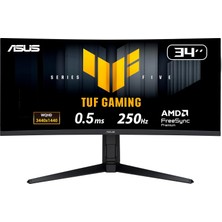 Odea Tr Tuf Gaming VG34WQML5A 34 Inç 1440P 250Hz Ultra Wide Gaming Monitör
