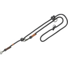 Odea Tr Köpek Tasması Be Nordıc V Tasma S–m, 2,00 M Ø 8 mm Koyu Gri/kahverengi - Iskandinav Çekici Ayarlanabilir Köpek Tasması - Küçük Ila Orta Boy Köpekler Için - 17221