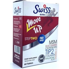 Odea Tr Move Up Step Two Glukozamin Hyaluronik Asit Tip 2 Kolajen 60 Tablet