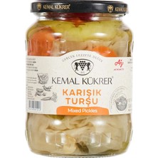 Kemal Kükrer Karışık Turşu Cam Kavanoz 680 gr