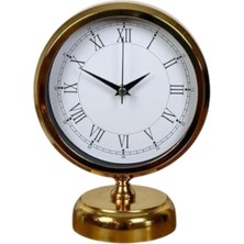 Odea Tr Golden Edge 25 x 20 Gold Metal Masa Saati