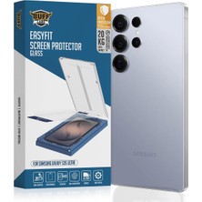 Odea Tr Galaxy S26 Serisi ile Uyumlu Easyfit Glass Kolay Uygulama Aparatlı Ekran Koruyucu Temperli Cam (Galaxy S26 Ultra)