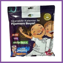 Bezos Kalem Hediyeli Boyanabilir Pijama 7-8 Yaş Bzoshb