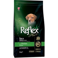 Reflex Küçükmini Irk Tavuklu Yavru Köpek Maması 3 kg