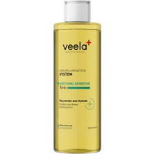 Veela Cilt Yenileyici ve Arındırıcı Tonik – Soothing Sensitive Tonic, Bitkisel Meyve Asitli, Nemlend