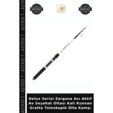 Delux Serisi Zargana Avı Aktif Av Seyahat Oltası Kali Kunnan Gratta Teleskopik Olta Kamşı