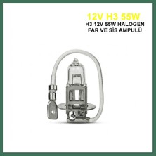 Bezos Trifa H3 Halojen Far Ampülü 12V 55WATT Sarı Bss