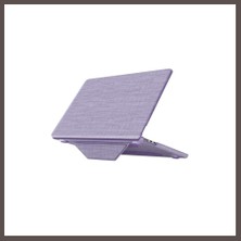 Bezos Macbook Air 15 2023 Macbook Kumaş Kapak - Mor ECO123