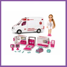 Bezos Ambulans ve Bebek 11 Parça Bzoshb
