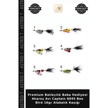 Premium Balıkçılık Baba Hediyesi Akarsu Avı Captain 6045 Bee Bird 16GR Alabalık Kaşığı