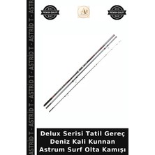 Delux Serisi Tatil Gereç Deniz Kali Kunnan Astrum Surf Olta Kamışı