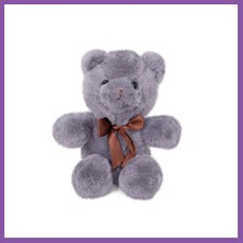 Bezos 4769 Peluş Ayı Kurdelalı 20 cm 4r Bzoshb