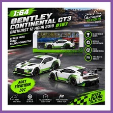 Bezos 1/64 Bentley Continental Gt3 Bathurst 12 Hour 2019 #107 (Adet Fiyatıdır) Bzoshb